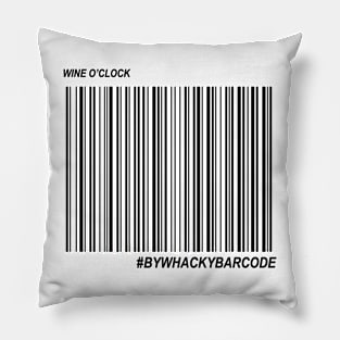 Wine o,clock Pillow