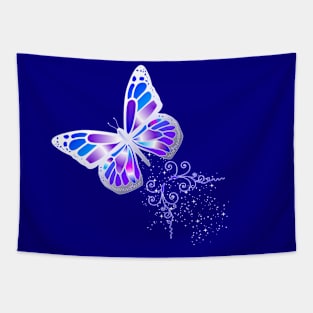 butterflies in flight Tapestry