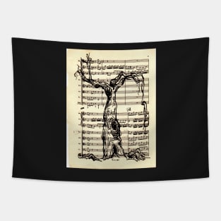 Handel Water Music Tree #2 Tapestry