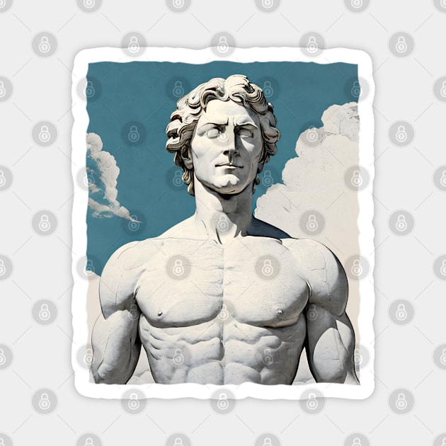 Emotive Neoclassical Sculpture Magnet by Manzo Carey