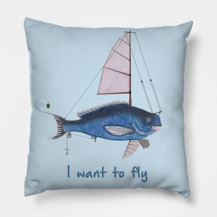 I want to fly Pillow