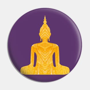 Buddha meditation Pin