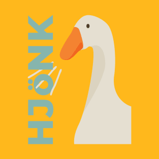 Hjonk - Goose Game - Honking Goose T-Shirt