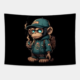 monkey lover Tapestry