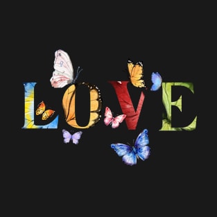 Valentine Day Love butterfly T-Shirt