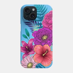 Tropical Flowers Phone Case