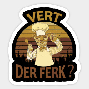 Vert Der Ferk Cook Chef Vert Der Ferk Cook Swedish Chef Mug Teepublic