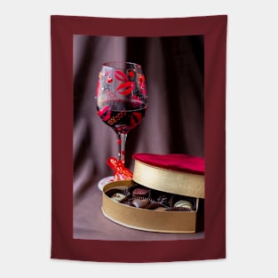 Chocolate and wine Tapestry