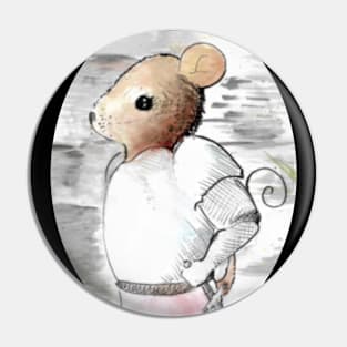 Knightly mouse - medieval fantasy inspired art and designs Pin