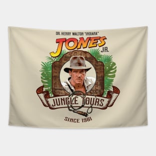 Dr. Jones Jungle Tours Tapestry