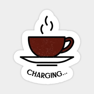 Charging... Coffee Mug Magnet