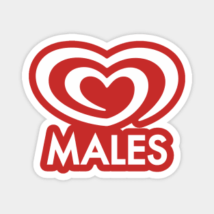 Parody Logo Walls Ice cream - Males Magnet