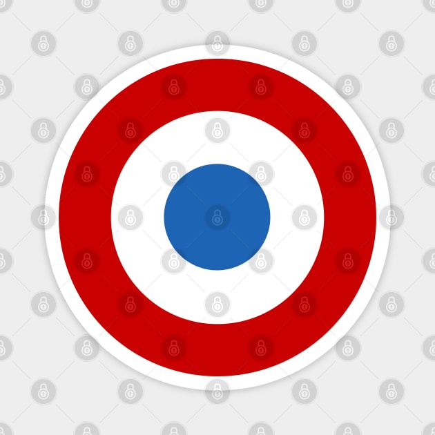 French Air Force Roundel Magnet by Lyvershop