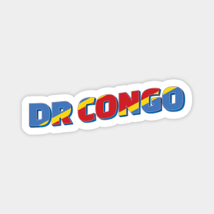 Democratic Republic of the Congo vintage style retro souvenir Magnet