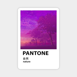 Anime Aesthetic Pantone Magnet