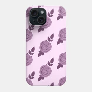 Roses - Lavender Pattern Phone Case