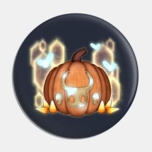 Hollow Halloween Knight Pin