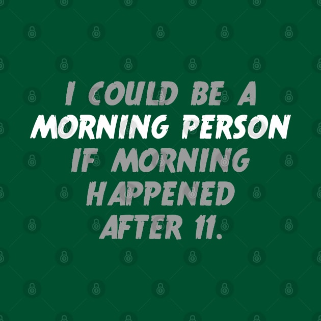 Not A Morning Person by EddieBalevo