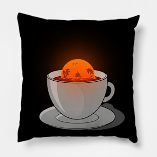 Sunset Tea Pillow