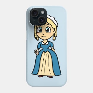 Chibi Elizabeth Maxwell Steele (Large Print) Phone Case