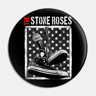 Stone Roses sneakers Pin