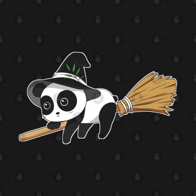 Panda Witch by Mellerz