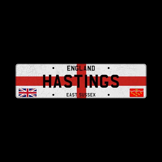 Hastings East Sussex England by LocationTees