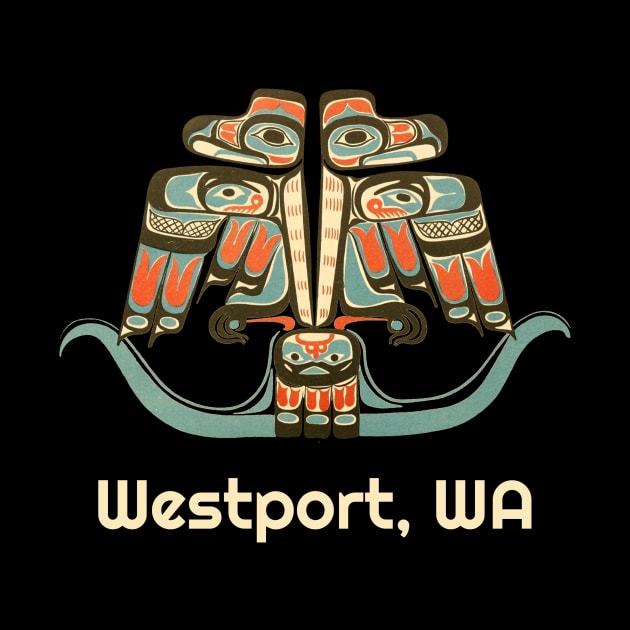 Westport, Washington Thunderbird PNW Native American Tribal by twizzler3b