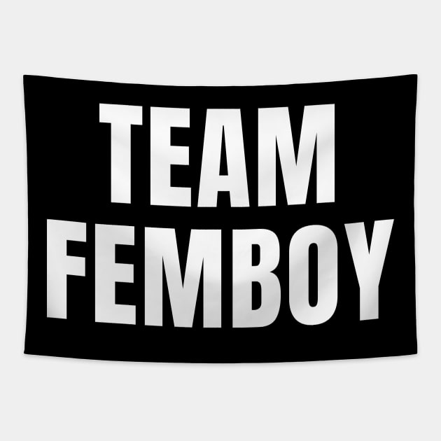 Team Femboy Tapestry by QCult