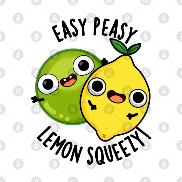 Easy Peasy Lemon Squeezy Funny Fruit Puns by punnybone