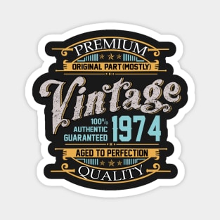 Premium Quality original part (mostly) vintage 1974 Magnet