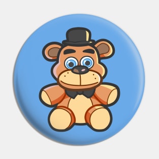 FNAF Freddy Fazbear Plush Toy Pin