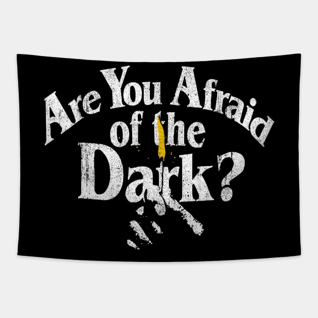 Are You Afraid of the Dark Tapestry by huckblade