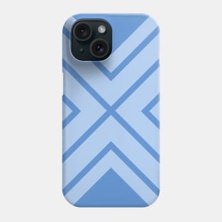 Blue Angular Phone Case