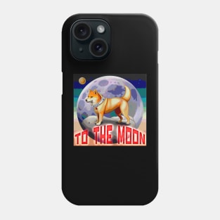 Doge To The Moon Phone Case