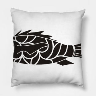 fish tattoo Pillow