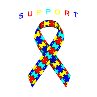 Autism Awareness Ribbon T-Shirt