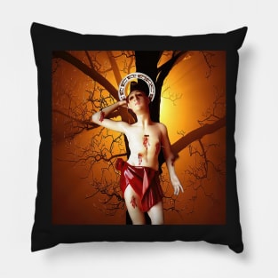 St Sebastian Catholic Saint San Diriamba Nicaragua Santo Patron Pillow