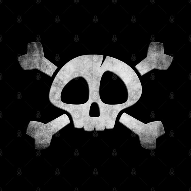 Skull and Bones - Grunge by BoneheadGraphix