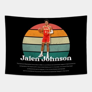 Jalen Johnson Vintage V1 Tapestry