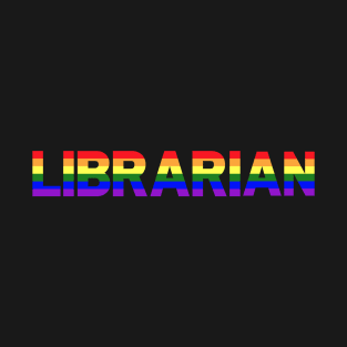 Librarian Rainbow Pride T-Shirt