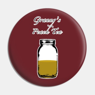 Granny's Peach Tea Pin