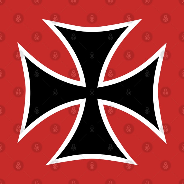 Maltese Cross by World upside down