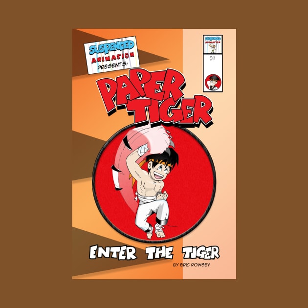 Paper Tiger: Enter the Tiger Cover by tyrone_22