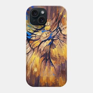 Abstract Painting in Hot Colors Phone Case