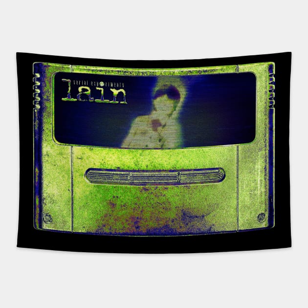 Super Famicom Lain - Ver. 4 Tapestry by RAdesigns