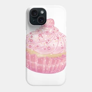 Strawberry cupcake Phone Case