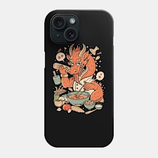 Dragon Dynasty Diner, Chinese Cartoon Style Phone Case