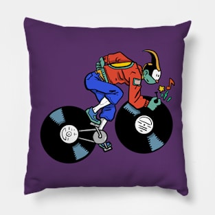 bike records Pillow