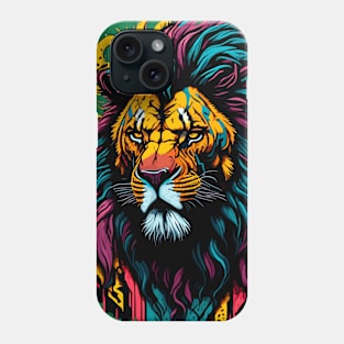 Concrete Jungle - Lion 2024 Phone Case